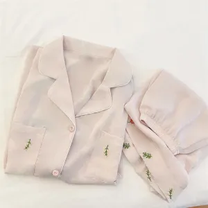 2 Pcs Women 's Short Sleeve Sleep Set 386542
