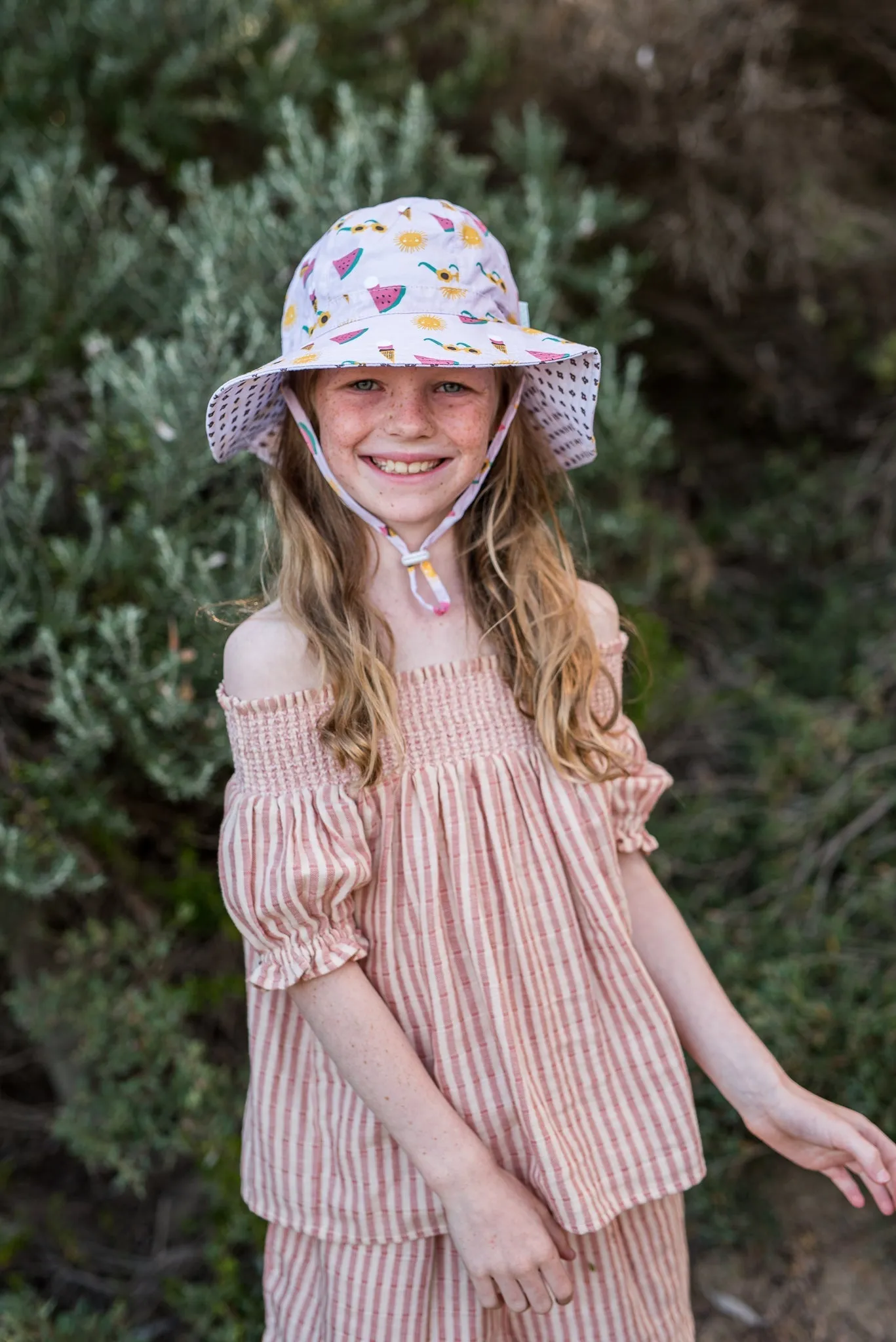 Beach Days Wide Brim Sunhat