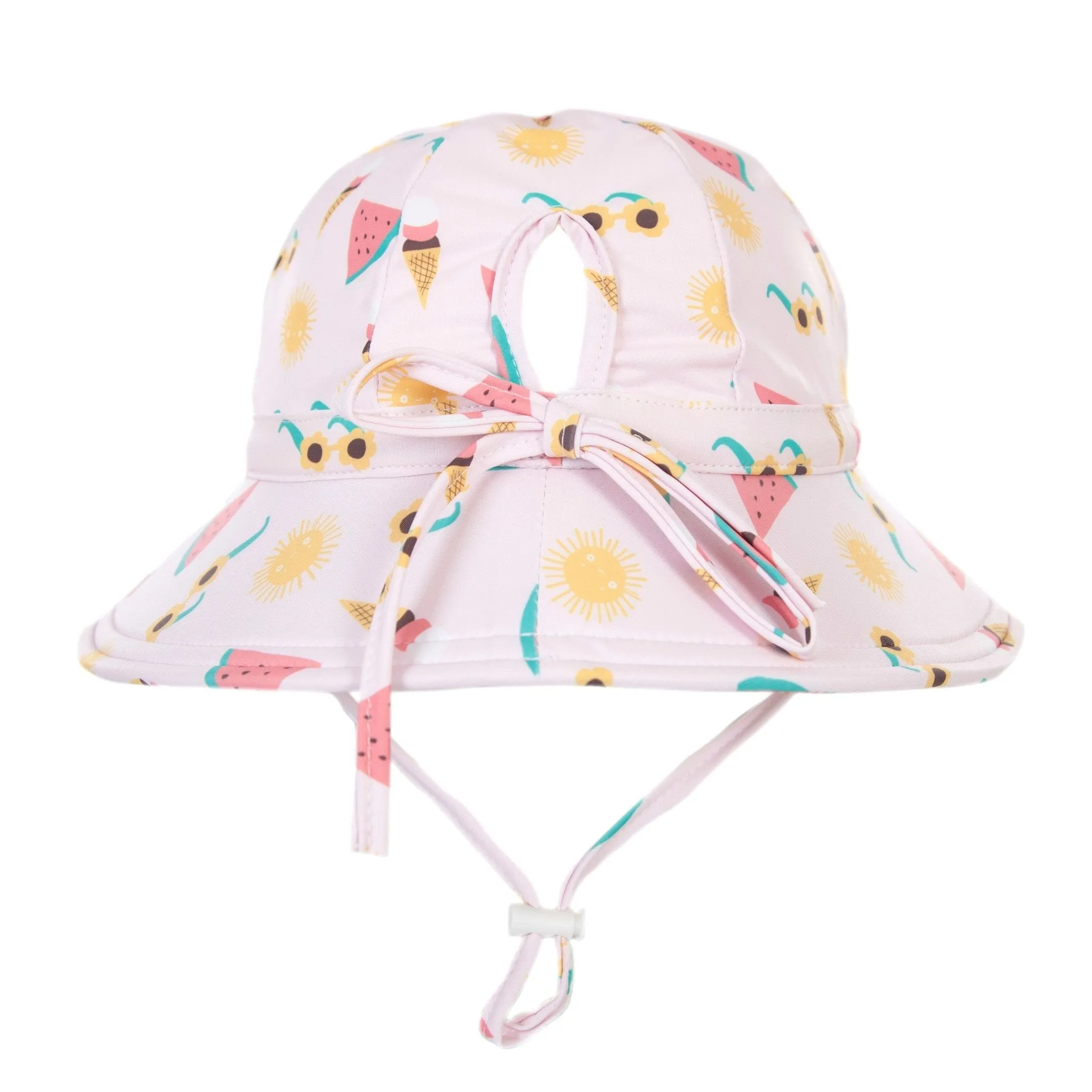 Beach Days Wide Brim Swim Hat