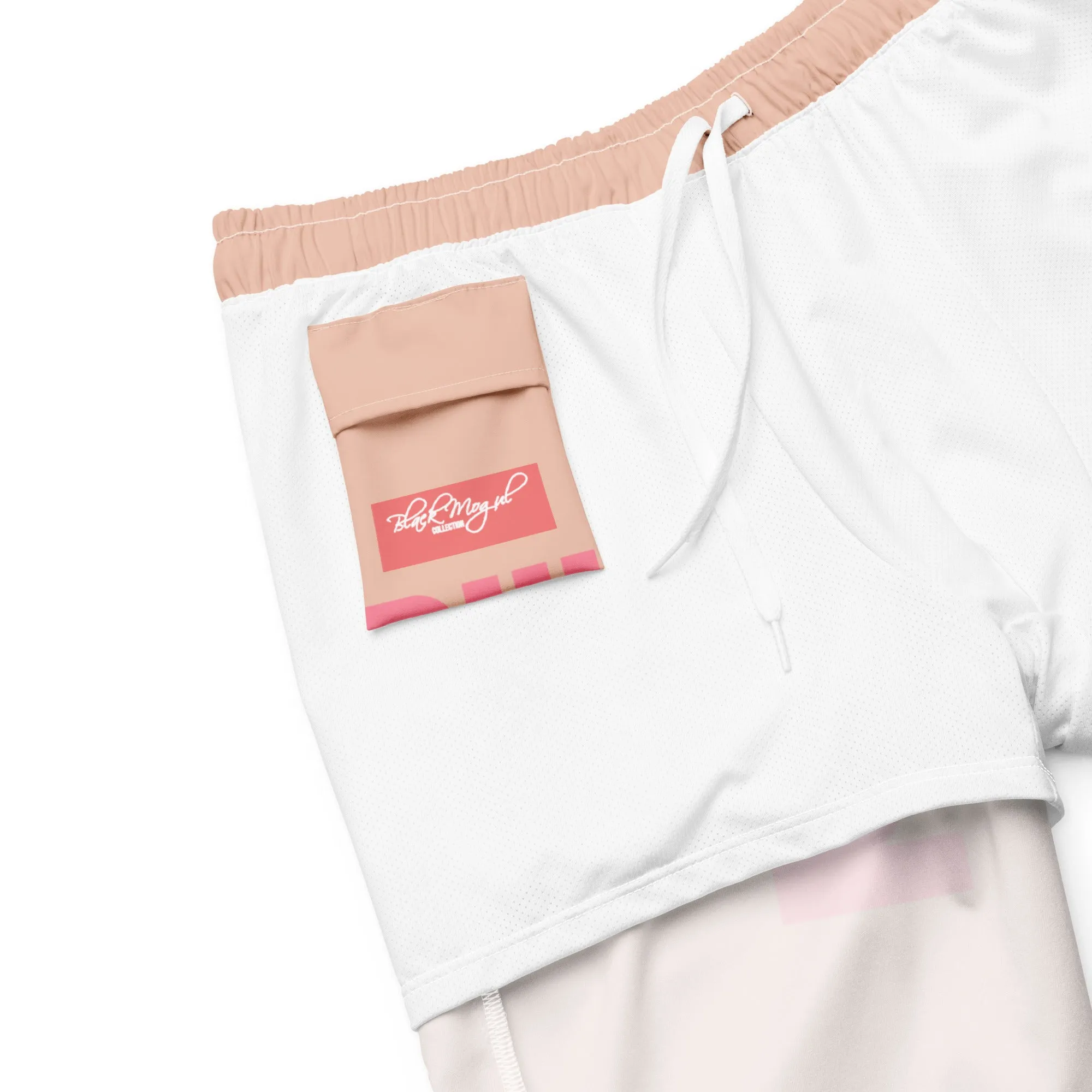 Black Mogul Coral Reef Men's trunk shorts