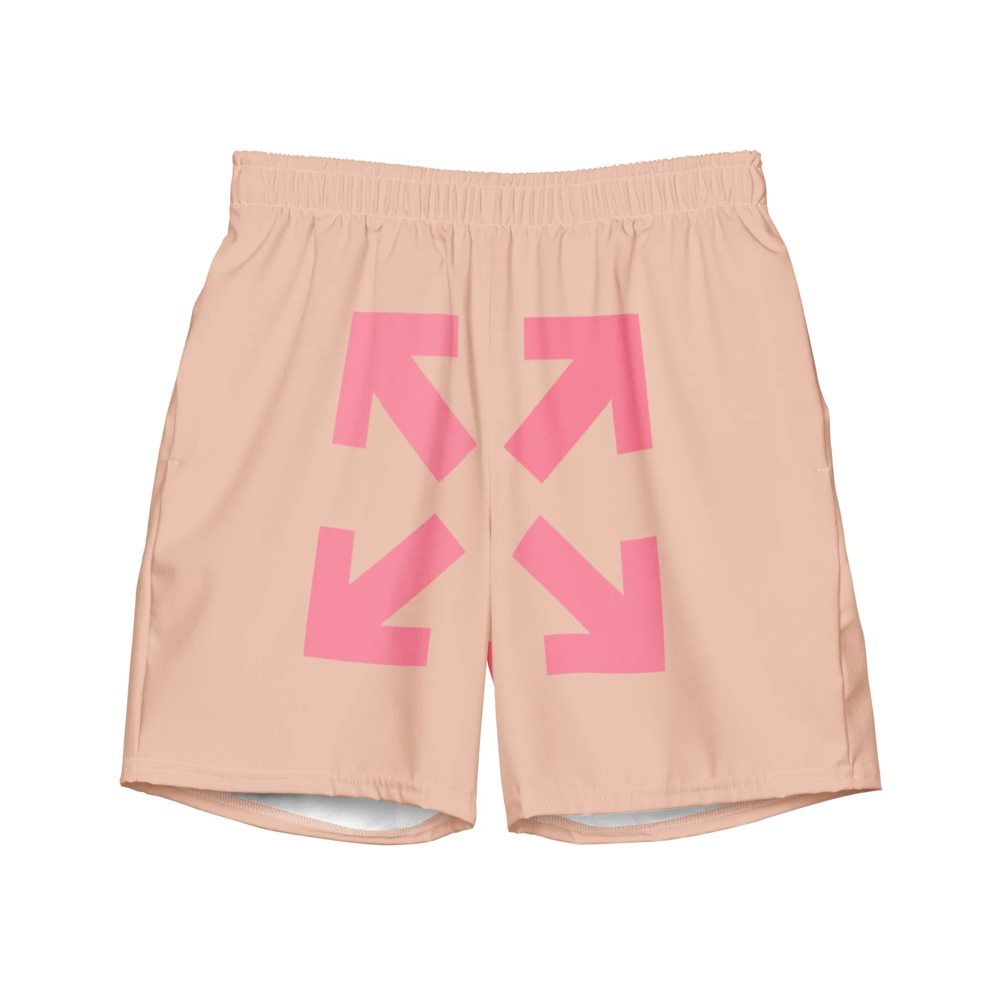 Black Mogul Coral Reef Men's trunk shorts