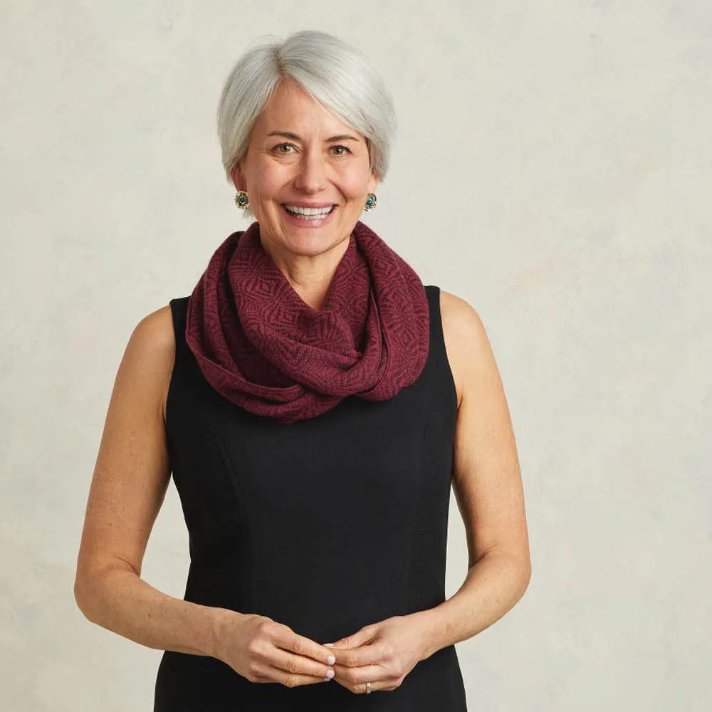Carmine Infinity Scarf