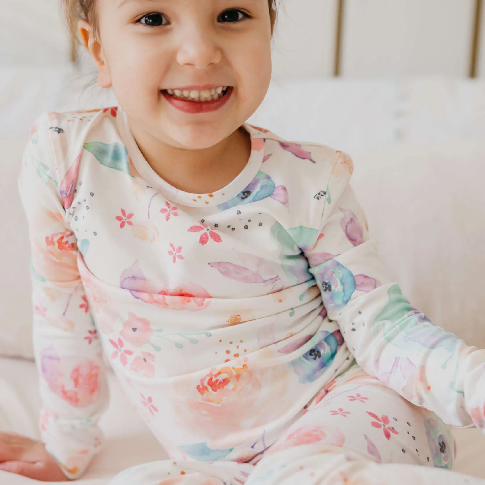 Copper Pearl 2-Piece Long Sleeve Pajama Set | Bloom