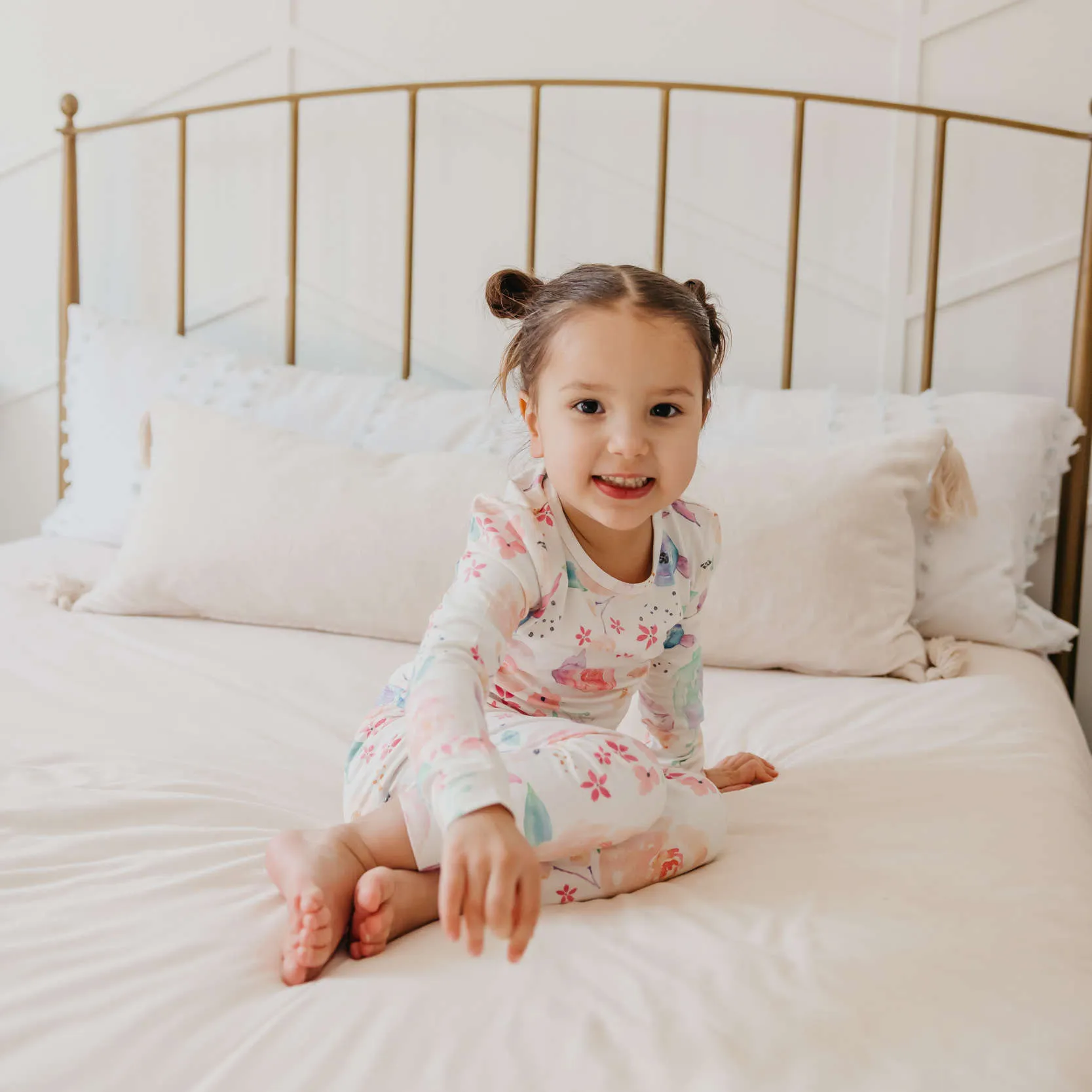 Copper Pearl 2-Piece Long Sleeve Pajama Set | Bloom