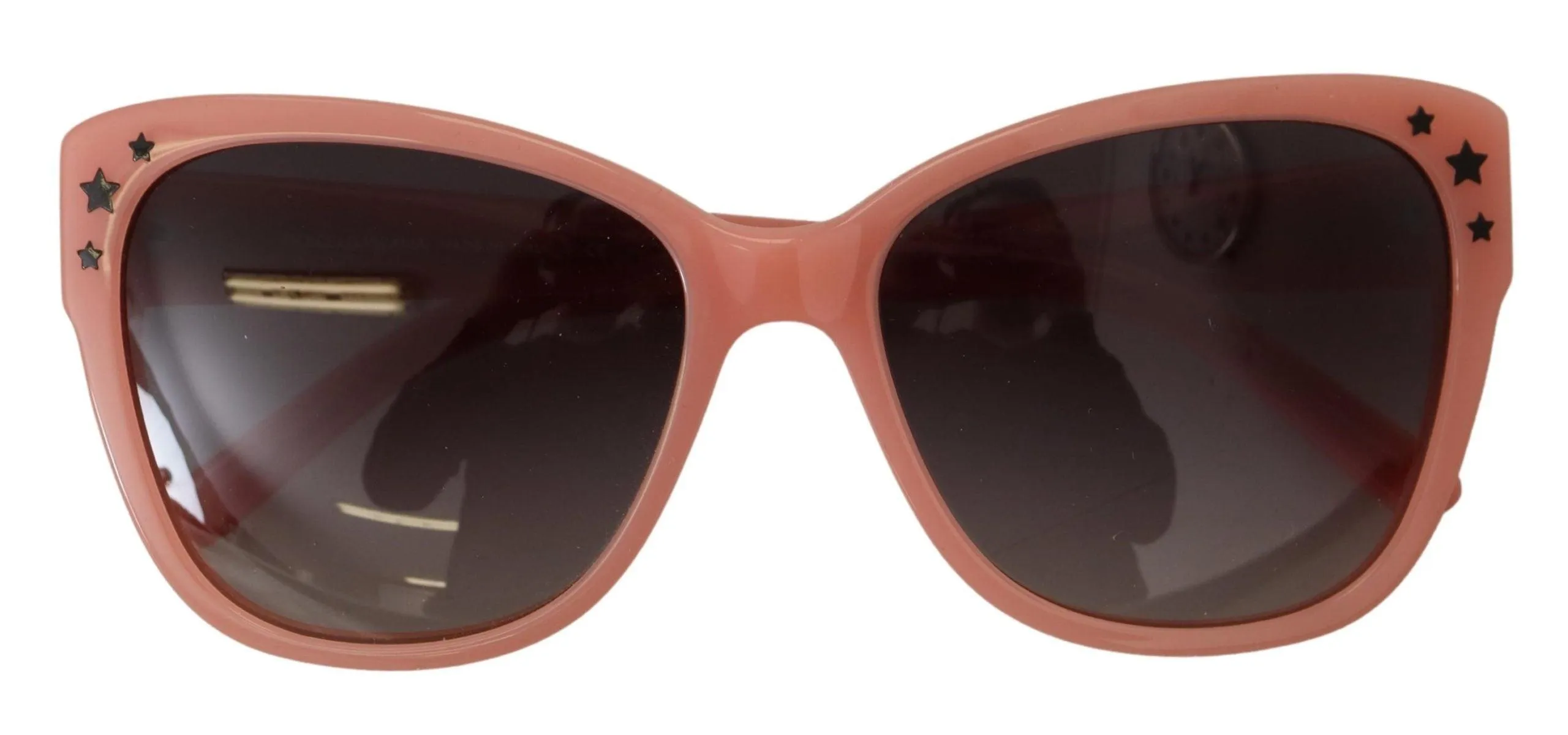 Dolce & Gabbana Pink Acetate Frame Stars Embellishment DG4124 Sunglasses