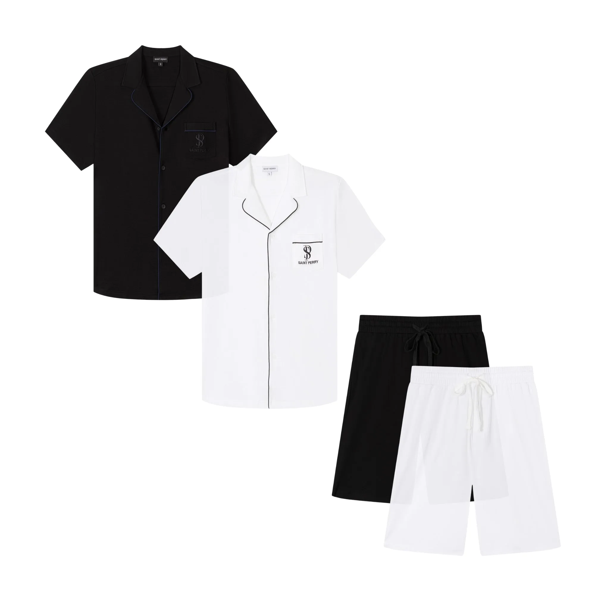 Essential Leisurely Set 2pcs Shorts Sleeves & Shorts
