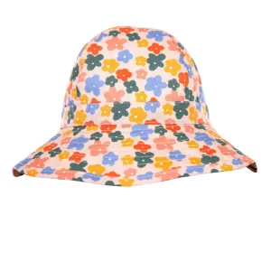 Flower Fields Wide Brim Infant Sunhat