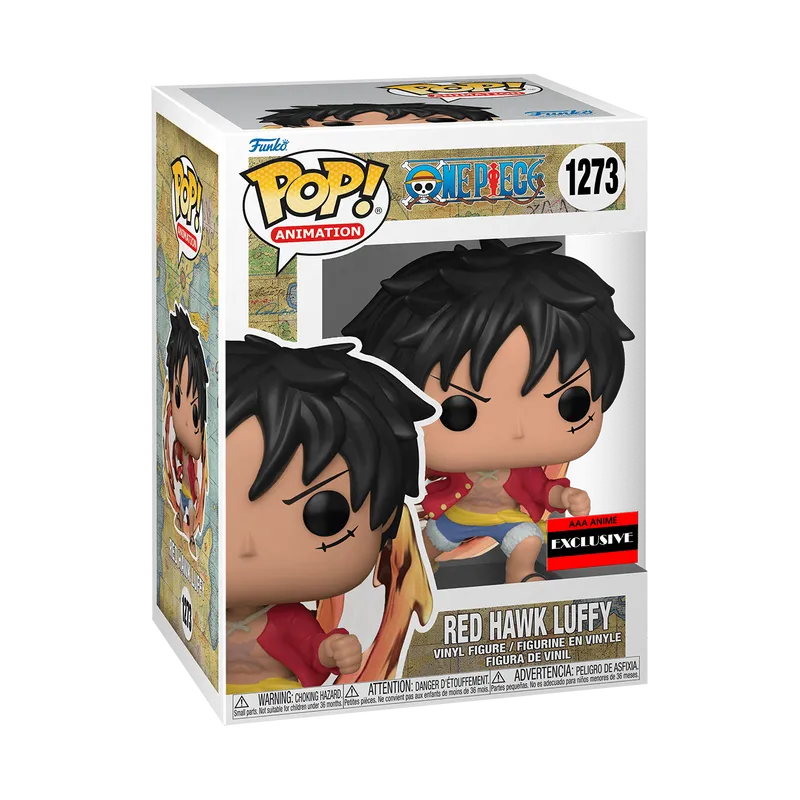 FUNKO POP! ANIMATION Red Hawk Luffy #1273 AAA Exclusive