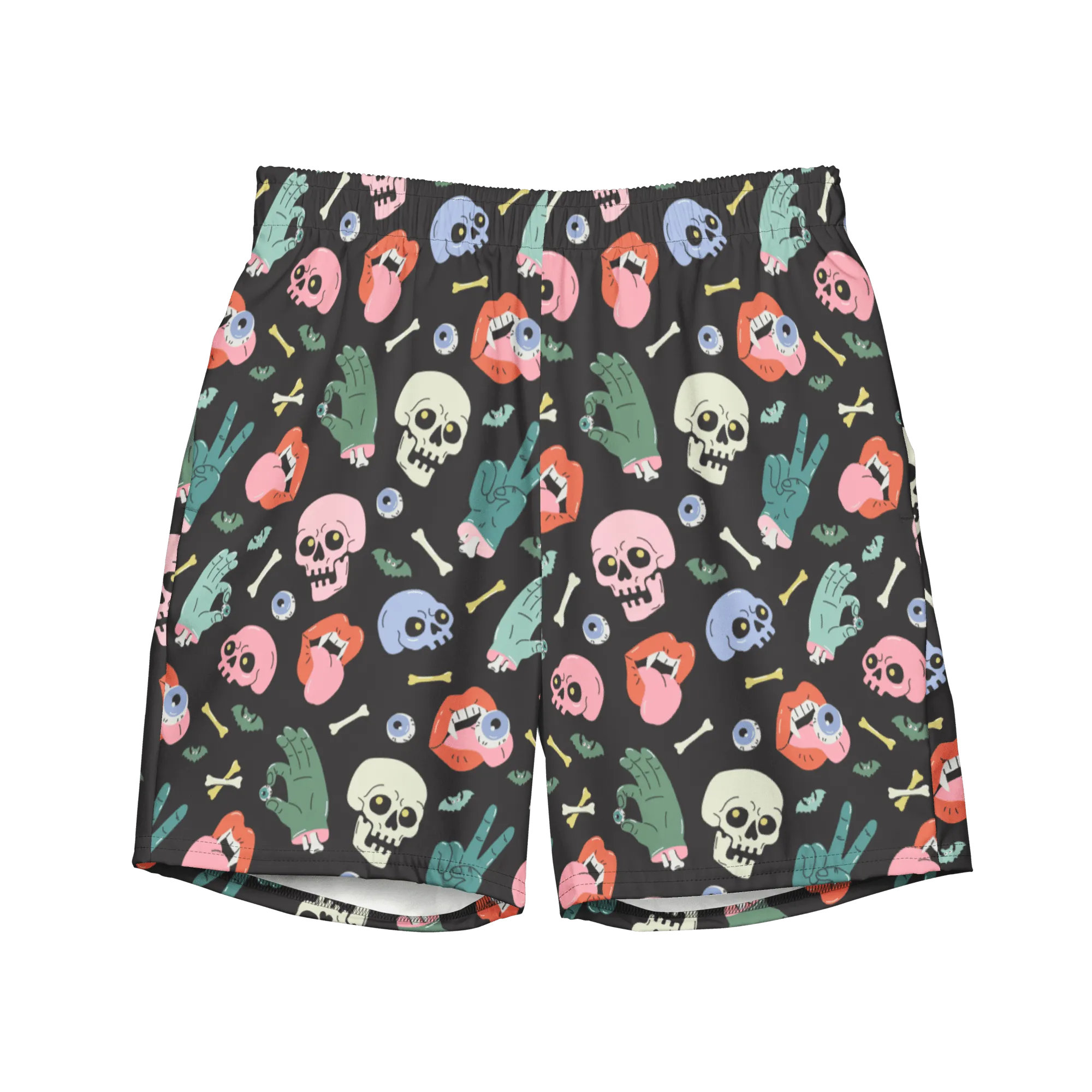Graveyard Smash Men's Swim Trunks