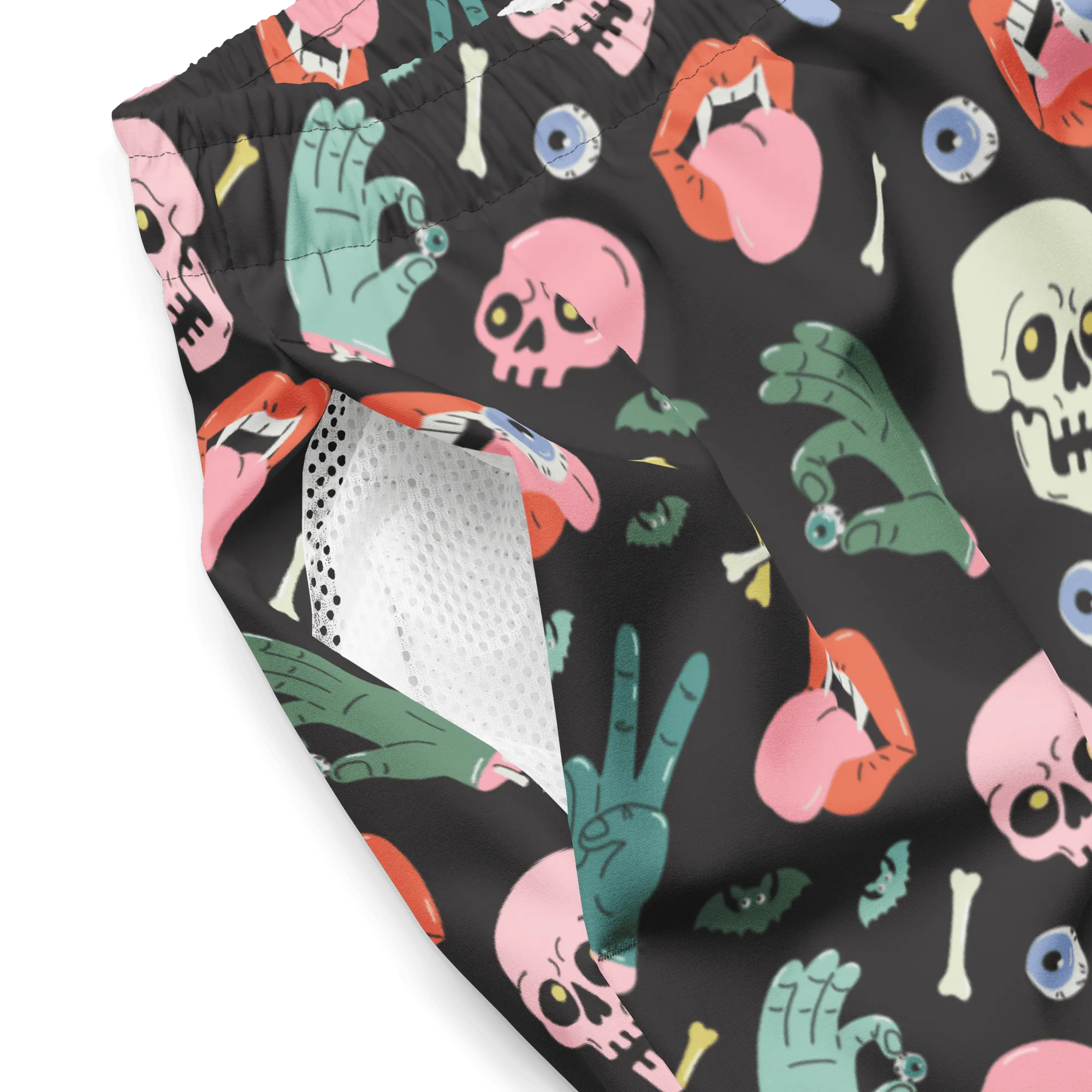 Graveyard Smash Men's Swim Trunks
