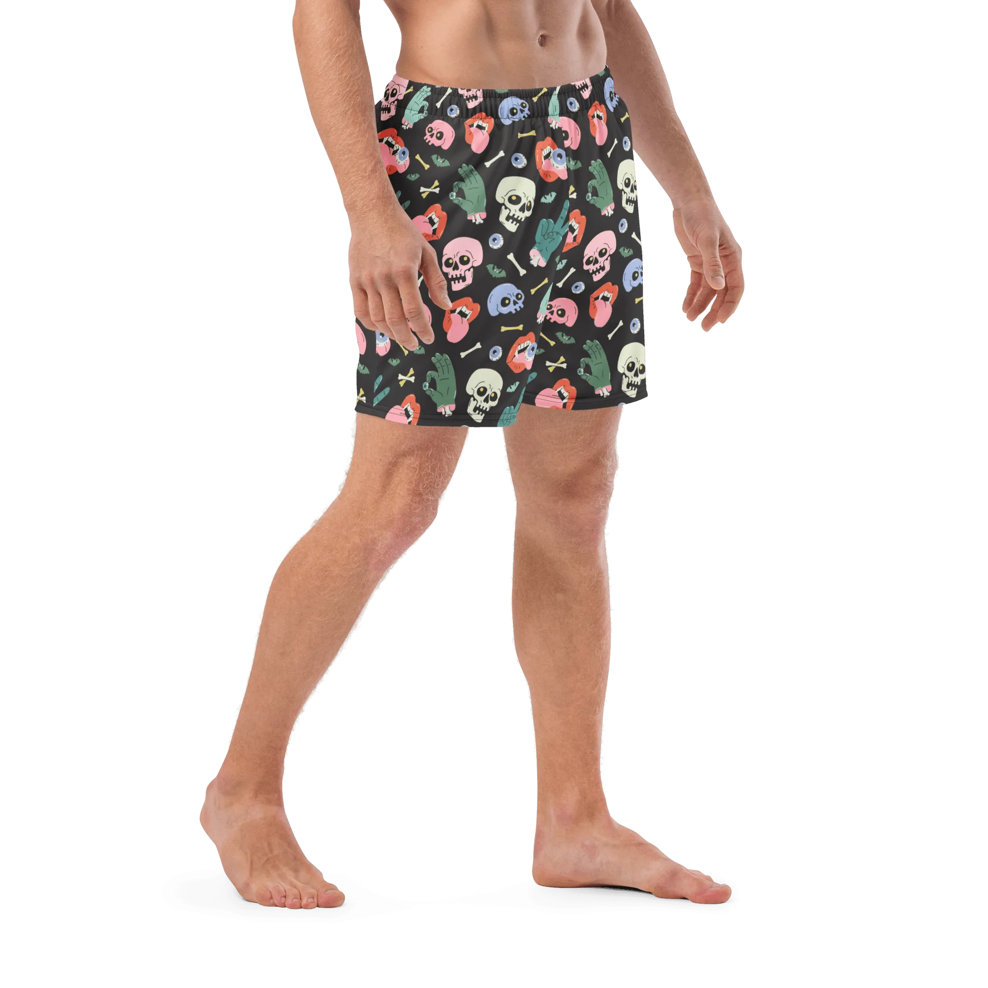 Graveyard Smash Men's Swim Trunks
