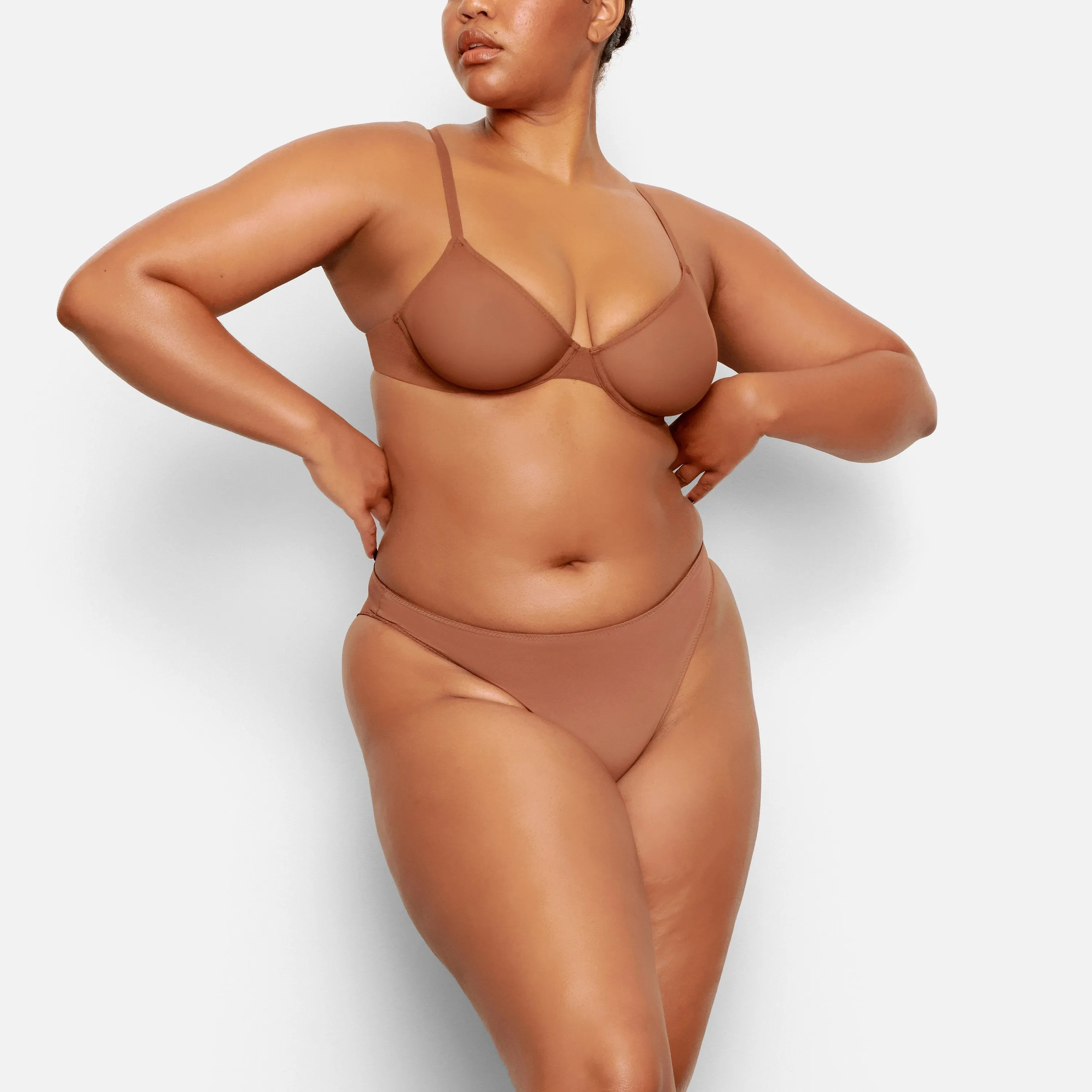 HIGH CUT MESH BIKINI BRIEF | JASPER