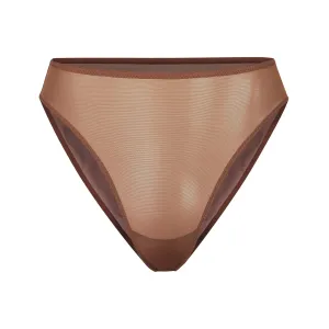 HIGH CUT MESH BIKINI BRIEF | JASPER