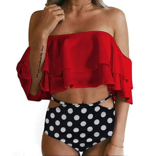 High Waist Jungle Bikini