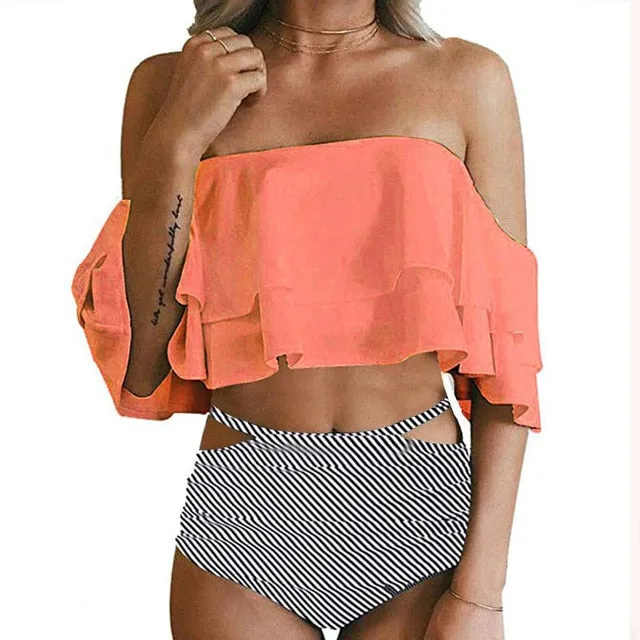 High Waist Jungle Bikini