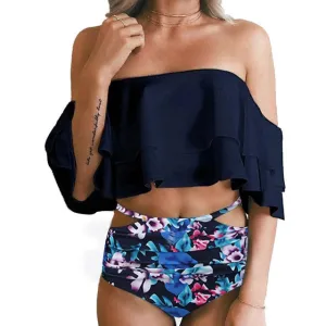 High Waist Jungle Bikini