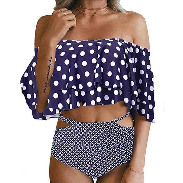 High Waist Jungle Bikini