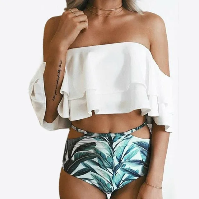 High Waist Jungle Bikini