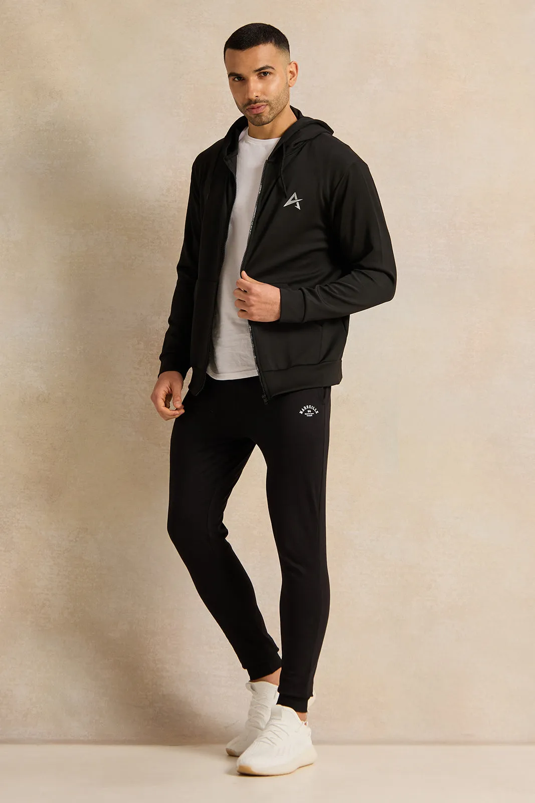 Men Black Printed Pyjama Bottom