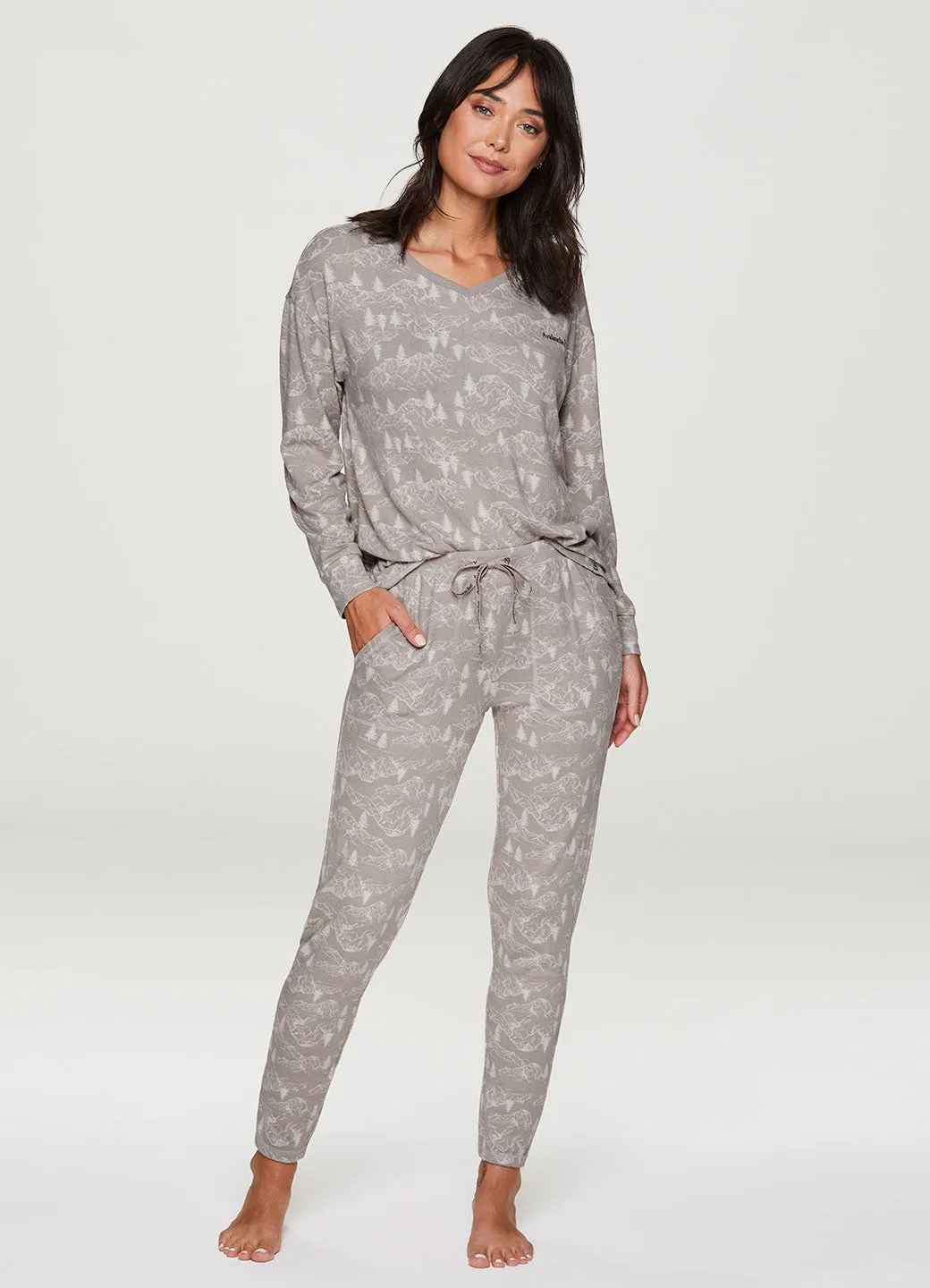 Mountain Pines Hacci Pajama Set