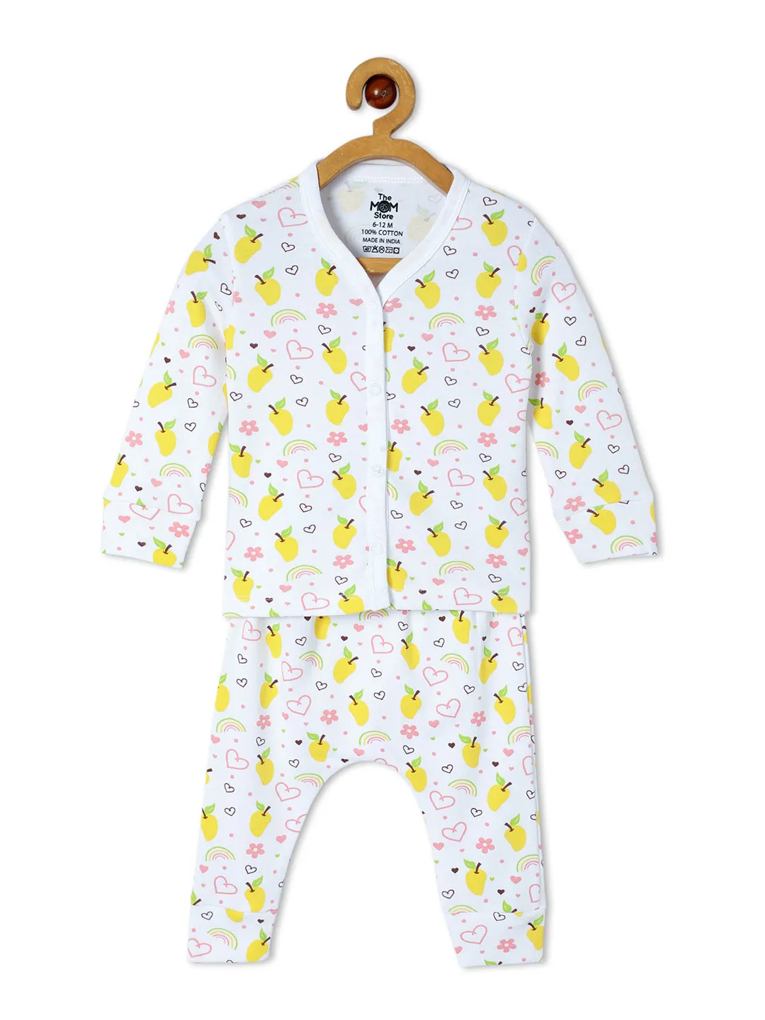 Newborn and Infant Pajama Set Combo of 3: Summer Melon-Fruitilicious-Mango Mia
