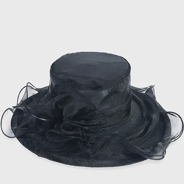 Organza Church Dress Derby Tea Wedding Hats S054