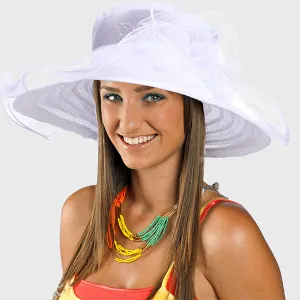 Organza Church Dress Derby Tea Wedding Hats S054