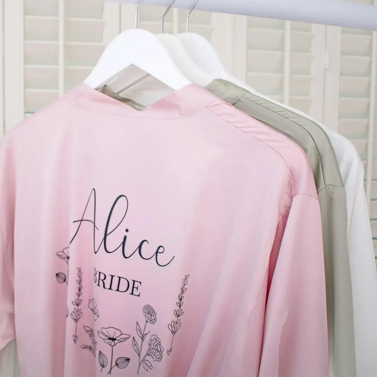 Personalised Bridesmaid Robe, Bridesmaid Robes Personalised, Bridal Robes, Bachelorette Robes, Bride Shower Robes