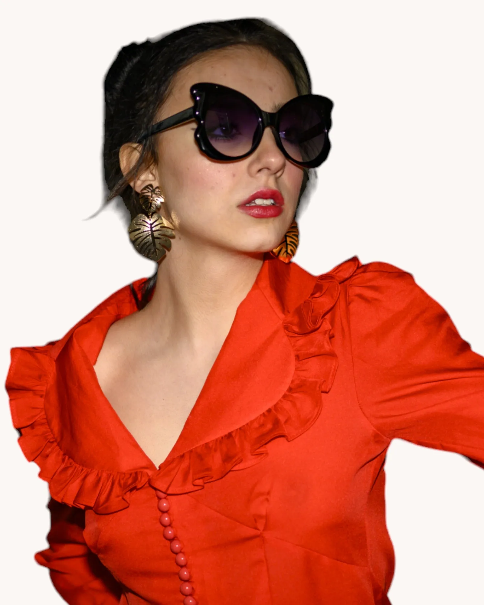 Retro Butterfly Style Sunglasses