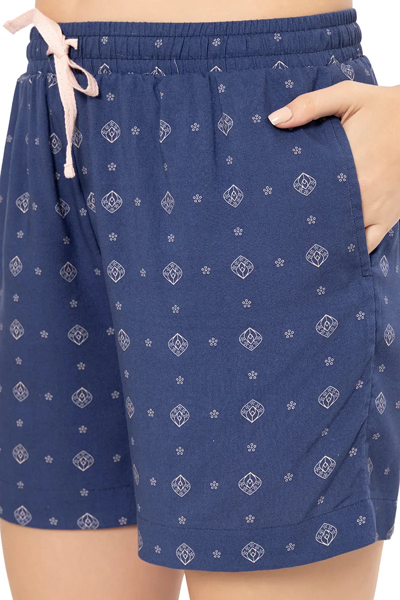 Sleep Shorts Set - Ethnic Print