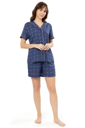 Sleep Shorts Set - Ethnic Print