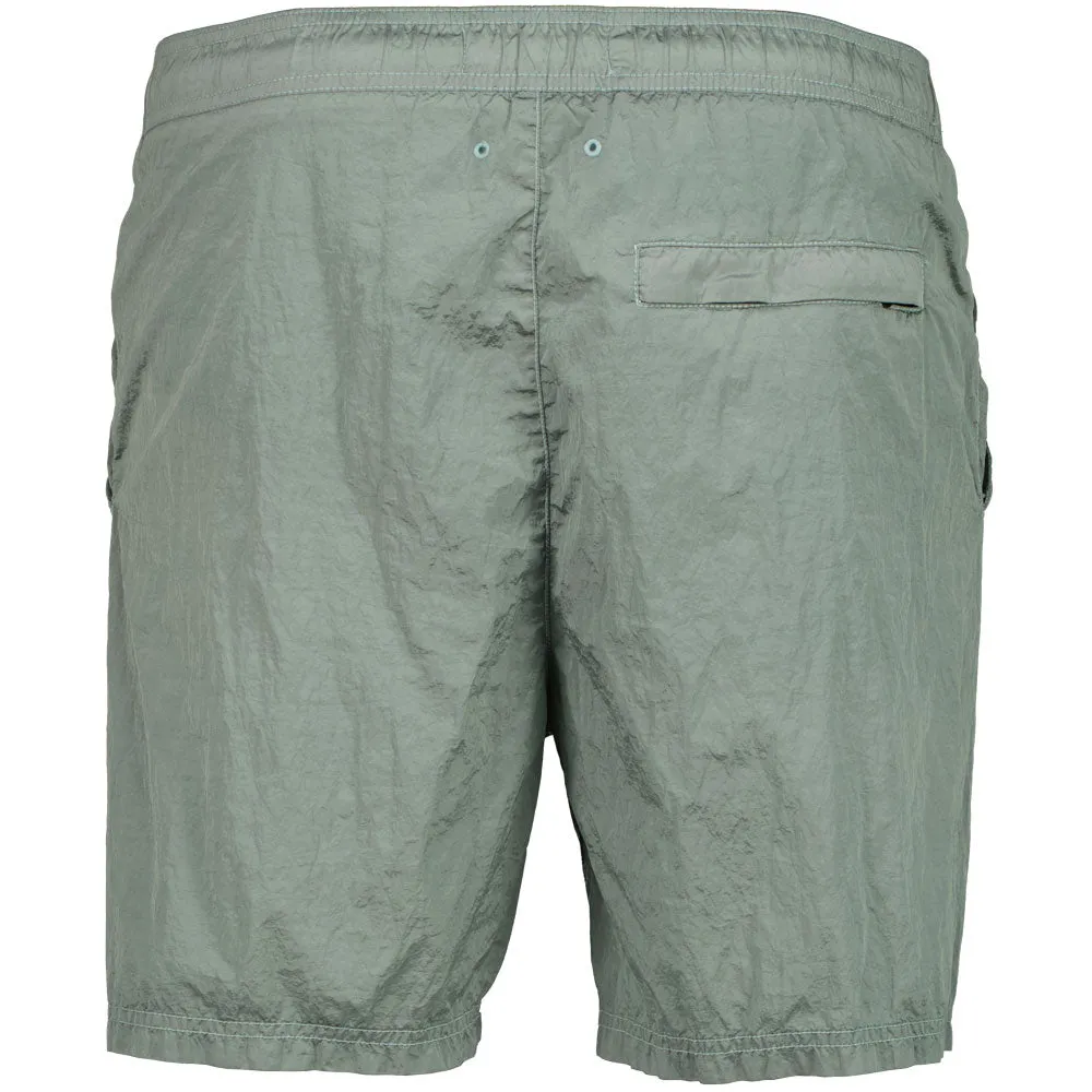 Stitches Five Nylon Metal Swim Shorts
