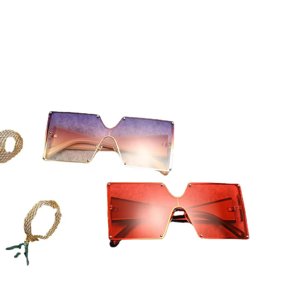 Sunglasses Square Siamese UV Protection Sun Glasses
