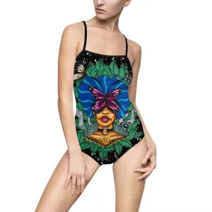 Women's One-piece Bodysuit / Swimsuit - Believe